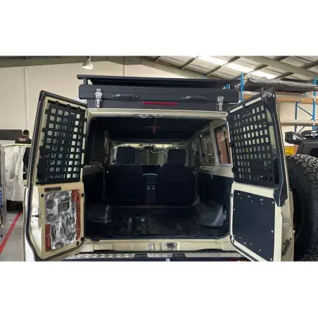 Plaques Molle pour portes arrière Toyota GRJ 78 Alu-Cab